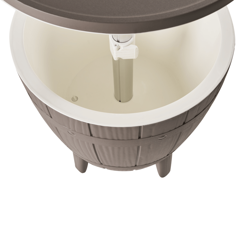 Kylbar/Barbord utomhus Silg 49 cm - beige/grå/vit - Utemöbler - Utebord & trädgårdsbord - Barbord utomhus