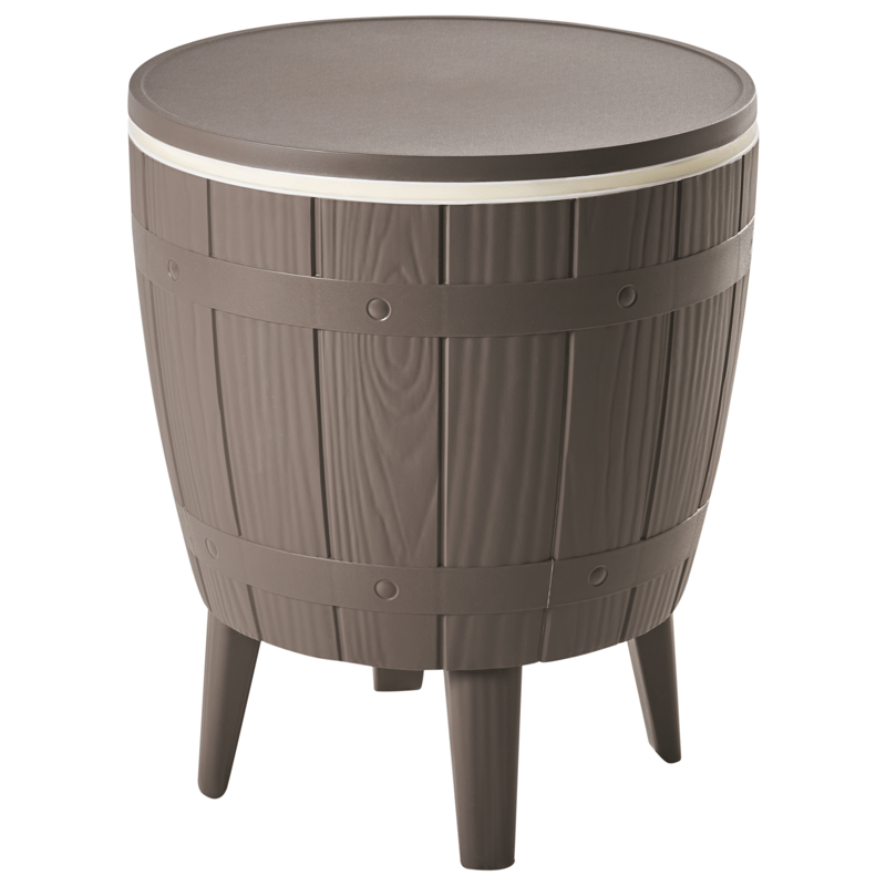 Kylbar/Barbord utomhus Silg 49 cm - beige/grå/vit - Utemöbler - Utebord & trädgårdsbord - Barbord utomhus