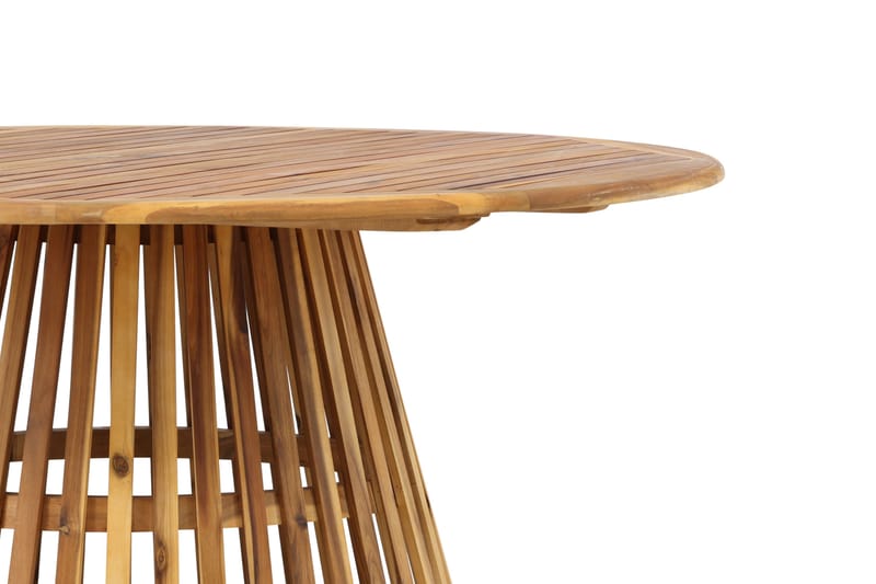 Lakenview Runt Matbord Utomhus 150 cm - Natur - Utemöbler - Utebord & trädgårdsbord - Matbord utomhus