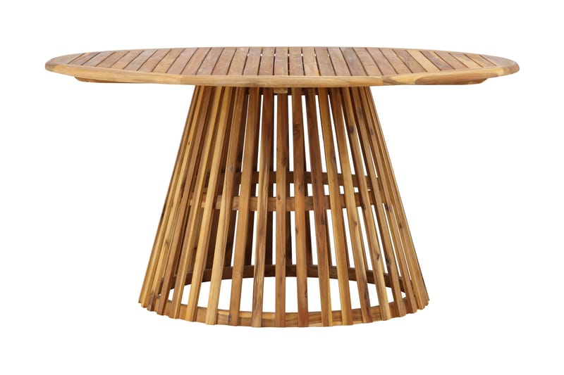 Lakenview Runt Matbord Utomhus 150 cm - Natur - Utemöbler - Utebord & trädgårdsbord - Matbord utomhus