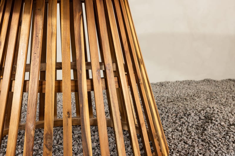 Lakenview Runt Matbord Utomhus 150 cm - Natur - Utemöbler - Utebord & trädgårdsbord - Matbord utomhus