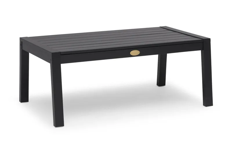 Hillerstorp Stoltö Matbord och Soffbord Utomhus 120 cm Furu Trä, Svart
