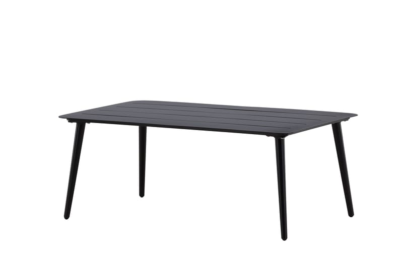 Lina Soffbord och Utebord 100 cm Trä - Svart - Utemöbler - Utebord & trädgårdsbord - Loungebord & soffbord utomhus