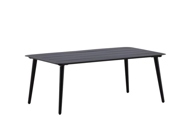 Lina Soffbord och Utebord 100 cm Trä - Svart - Utemöbler - Utebord & trädgårdsbord - Loungebord & soffbord utomhus