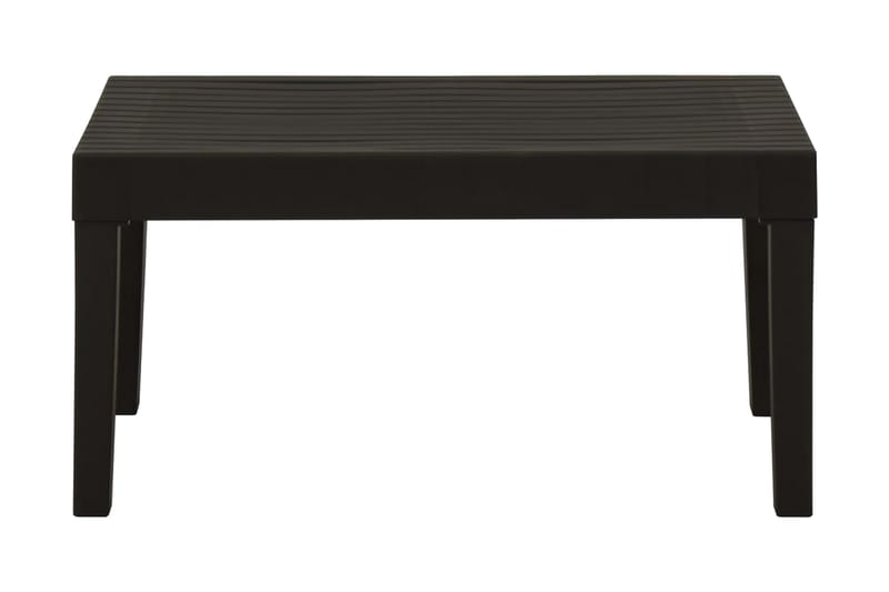 Loungebord och Soffbord Utomhus 65 cm Plast - Grå - Utemöbler - Utebord & trädgårdsbord - Loungebord & soffbord utomhus