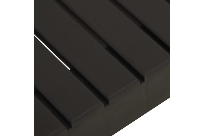 Loungebord och Soffbord Utomhus 65 cm Plast - Grå - Utemöbler - Utebord & trädgårdsbord - Loungebord & soffbord utomhus