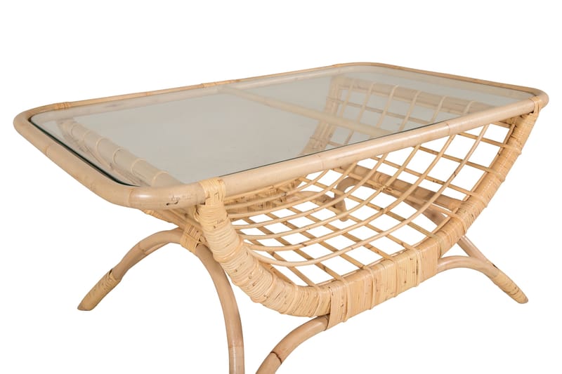 Moana Caffébord 95 cm Trä/natur - Venture Home - Loungebord & soffbord utomhus - Balkongbord
