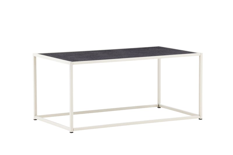 Siaton Soffbord Utomhus och Utebord 110 cm Stål - Grå - Utemöbler - Utebord & trädgårdsbord - Loungebord & soffbord utomhus