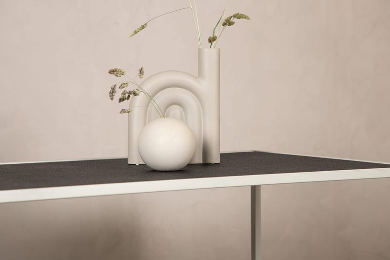 Siaton Soffbord Utomhus och Utebord 110 cm Stål - Grå - Utemöbler - Utebord & trädgårdsbord - Loungebord & soffbord utomhus