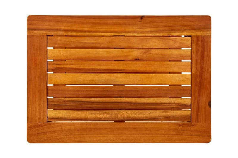Soffbord 50x35x45 cm massivt akaciaträ - Brun - Balkongbord - Loungebord & soffbord utomhus