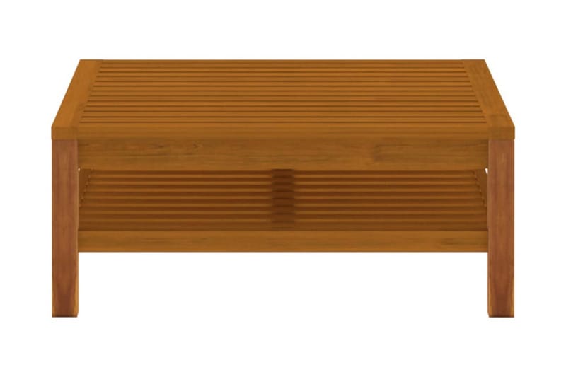 Soffbord 65x65x35 cm massivt akaciaträ - Brun - Utemöbler - Utebord & trädgårdsbord - Loungebord & soffbord utomhus