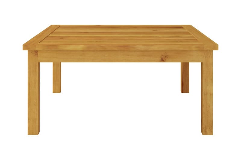 Soffbord för trädgården 63x63x30 cm massivt akaciaträ - Brun - Utemöbler - Utebord & trädgårdsbord - Loungebord & soffbord utomhus