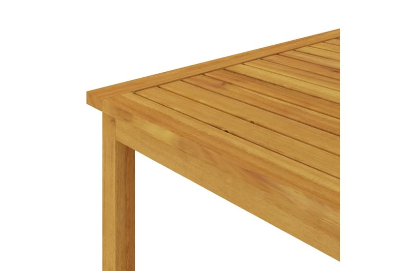 Soffbord för trädgården 63x63x30 cm massivt akaciaträ - Brun - Utemöbler - Utebord & trädgårdsbord - Loungebord & soffbord utomhus
