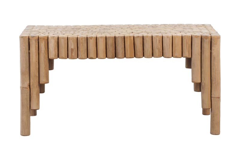 Soffbord och Loungebord Utomhus 70 cm Bambu - Brun - Utemöbler - Utebord & trädgårdsbord - Loungebord & soffbord utomhus