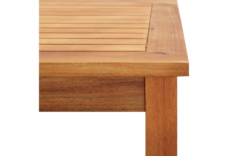 Trädgårdsbord 60x60x36 cm massivt akaciaträ - Brun - Loungebord & soffbord utomhus - Balkongbord