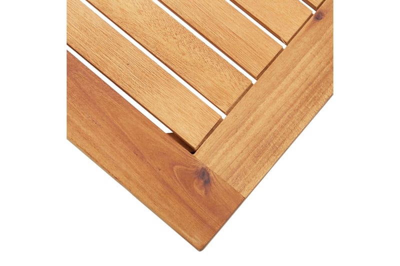 Trädgårdsbord och Soffbord Utomhus 60 cm Massivt Trä Akacia - Brun - Utemöbler - Utebord & trädgårdsbord - Loungebord & soffbord utomhus