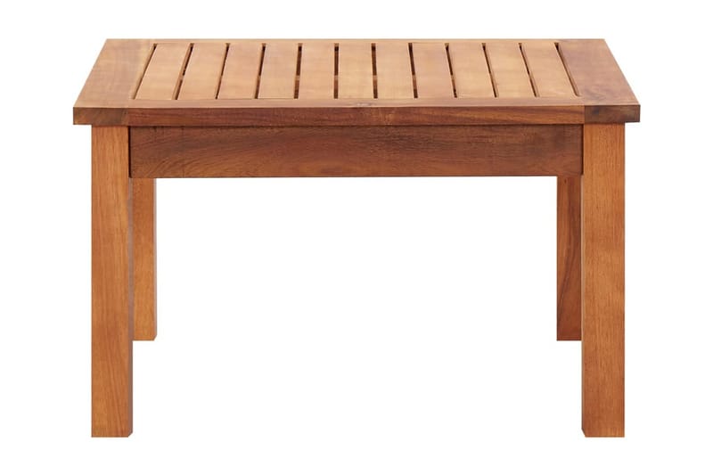 Trädgårdsbord och Soffbord Utomhus 60 cm Massivt Trä Akacia - Brun - Utemöbler - Utebord & trädgårdsbord - Loungebord & soffbord utomhus
