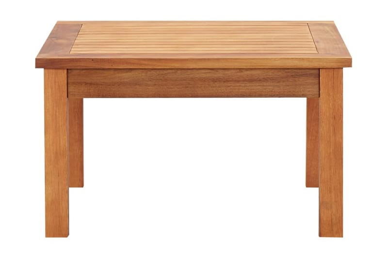 Trädgårdsbord och Soffbord Utomhus 60 cm Massivt Trä Akacia - Brun - Utemöbler - Utebord & trädgårdsbord - Loungebord & soffbord utomhus