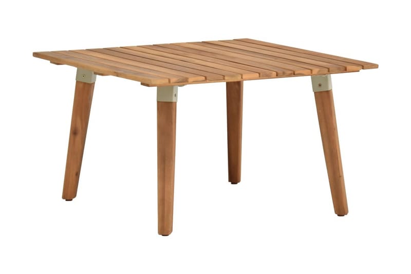 Trädgårdsbord och Soffbord Utomhus 60 cm Trä - Vit - Utemöbler - Utebord & trädgårdsbord - Loungebord & soffbord utomhus