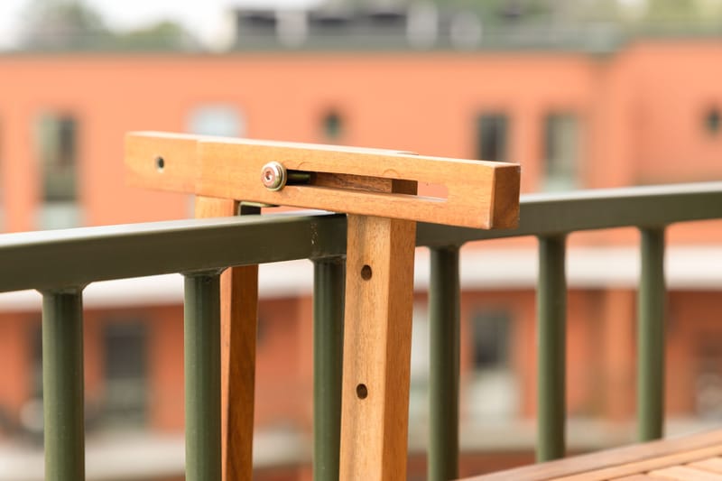 Marion Balkongbord Utomhus 60x45 cm - Trä/Natur - Utemöbler - Utebord & trädgårdsbord - Matbord utomhus