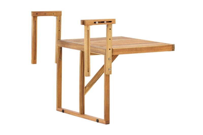 Marion Balkongbord Utomhus 60x45 cm - Trä/Natur - Utemöbler - Utebord & trädgårdsbord - Matbord utomhus