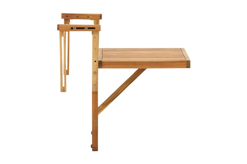 Marion Balkongbord Utomhus 60x45 cm - Trä/Natur - Utemöbler - Utebord & trädgårdsbord - Matbord utomhus