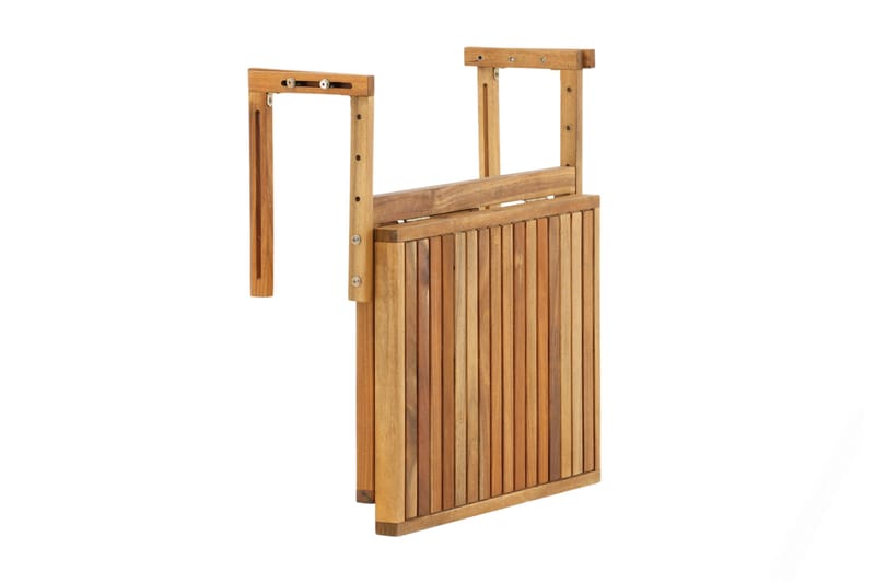 Marion Balkongbord Utomhus 60x45 cm - Trä/Natur - Utemöbler - Utebord & trädgårdsbord - Matbord utomhus