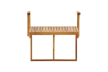 Marion Balkongbord Utomhus 60x45 cm - Trä/Natur - Utemöbler - Utebord & trädgårdsbord - Matbord utomhus