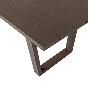 Matbord Bear 240 cm Utomhus - Brun - Utemöbler - Utebord & trädgårdsbord - Matbord utomhus