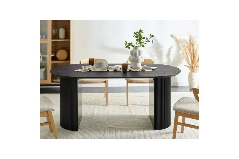 Matbord Savory Svart - Svart - Utemöbler - Utebord & trädgårdsbord - Matbord utomhus