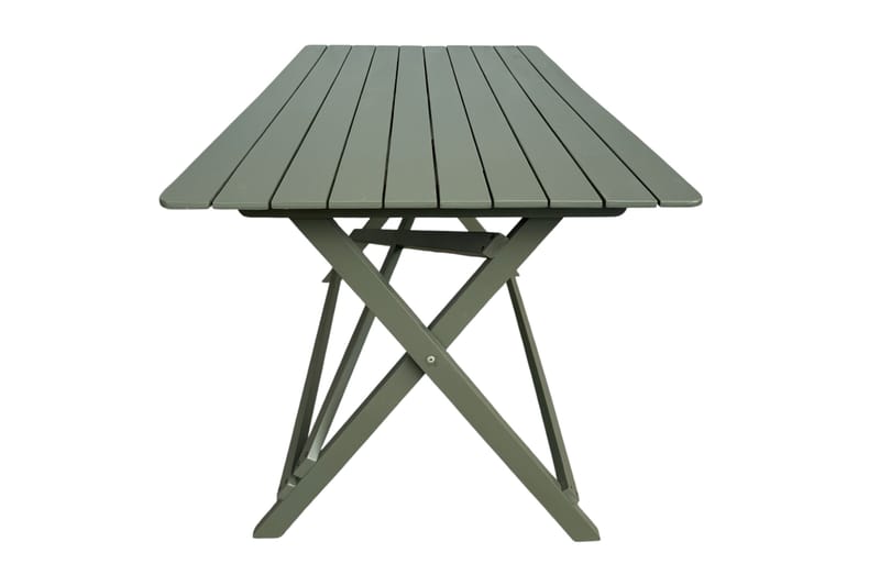 Matbord utomhus - 118x70x74cm - Grön - Utemöbler - Utebord & trädgårdsbord - Matbord utomhus