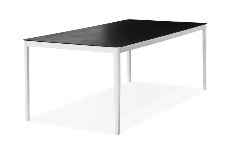 Alex Matbord Utomhus 200x100 cm - Vit/Grå Stenlook - Utemöbler - Utebord & trädgårdsbord - Matbord utomhus