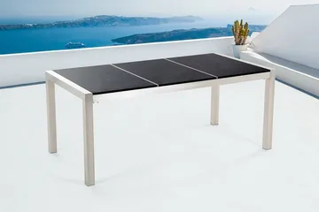 Bacoli Matbord Utomhus 180 cm - Svart - Utemöbler - Utebord & trädgårdsbord - Matbord utomhus