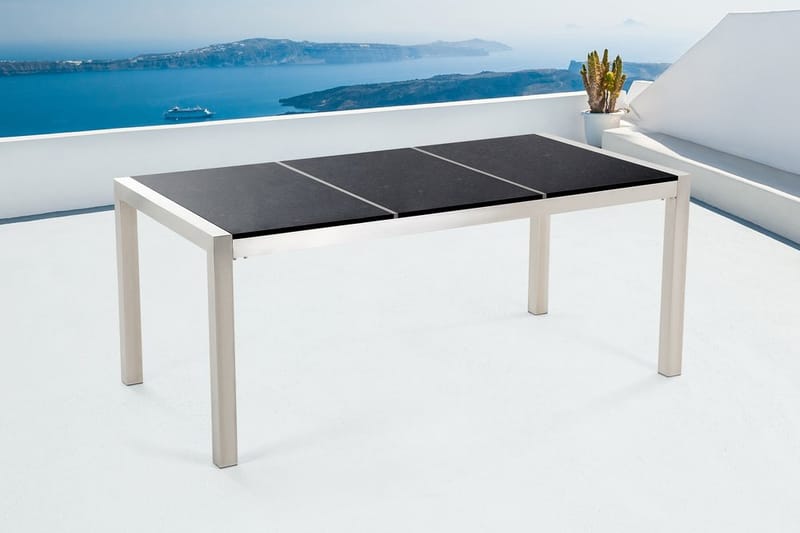 Bacoli Matbord Utomhus 180 cm - Svart - Utemöbler - Utebord & trädgårdsbord - Matbord utomhus