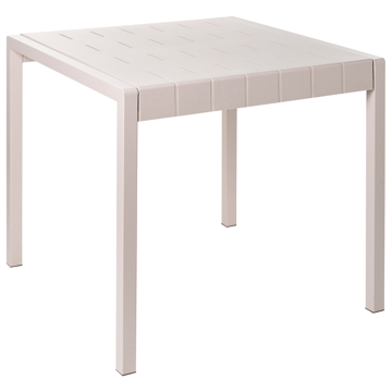 Matbord utomhus Bartica 84x81 cm - Beige - Utemöbler - Utebord & trädgårdsbord - Matbord utomhus