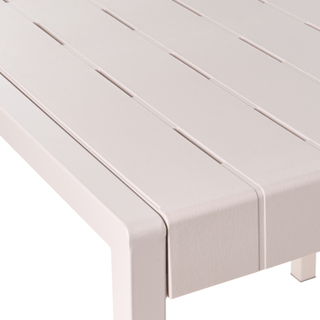 Matbord utomhus Bartica 84x81 cm - Beige - Utemöbler - Utebord & trädgårdsbord - Matbord utomhus