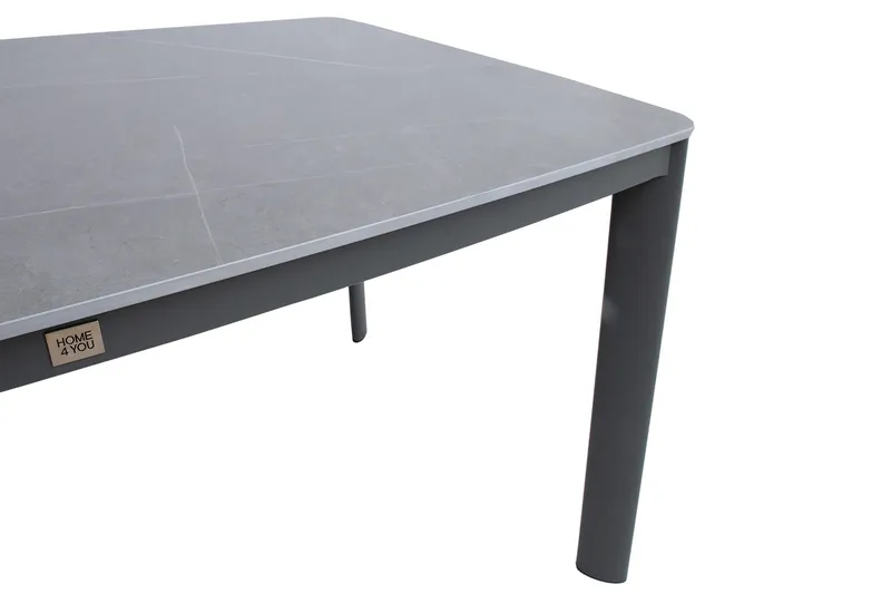 Beida Utebord 180x90xH75 cm Grå - Utemöbler - Utebord & trädgårdsbord - Matbord utomhus