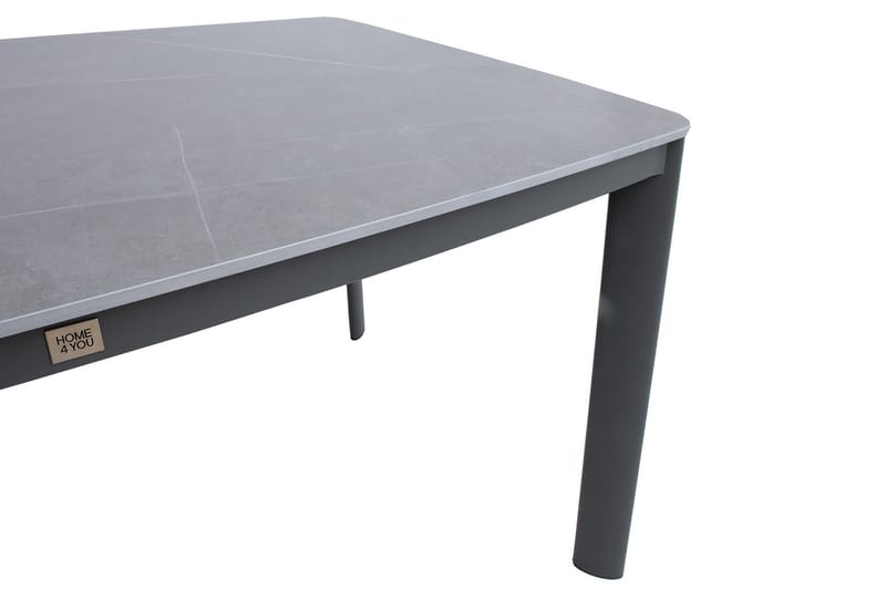 Beida Utebord 180x90xH75 cm Grå - Utemöbler - Utebord & trädgårdsbord - Matbord utomhus