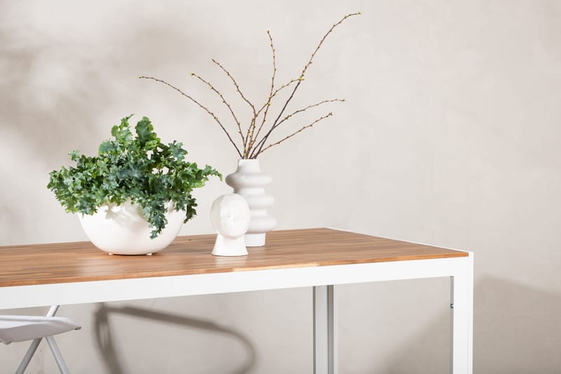 Bois Matbord Utomhus 200 cm - Brun/Vit - Utemöbler - Utebord & trädgårdsbord - Matbord utomhus