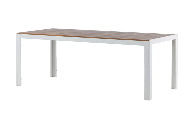 Bois Matbord Utomhus 200 cm - Brun/Vit - Utemöbler - Utebord & trädgårdsbord - Matbord utomhus