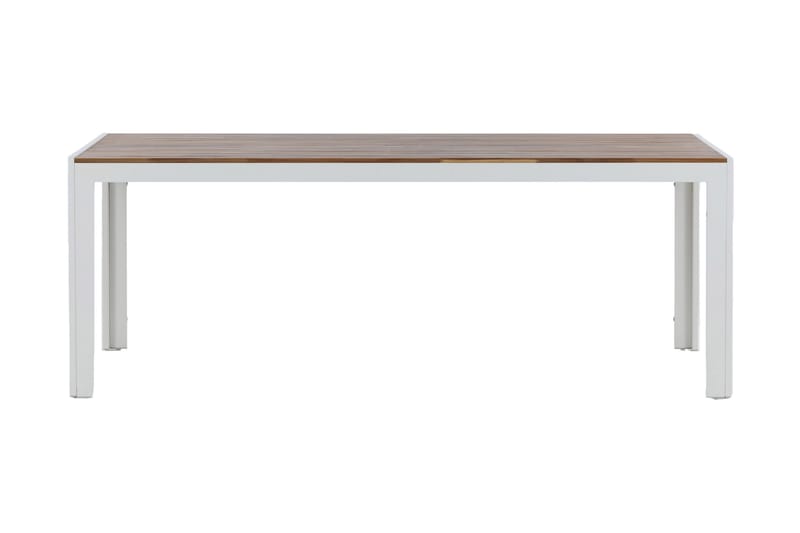 Bois Matbord Utomhus 200 cm - Brun/Vit - Utemöbler - Utebord & trädgårdsbord - Matbord utomhus
