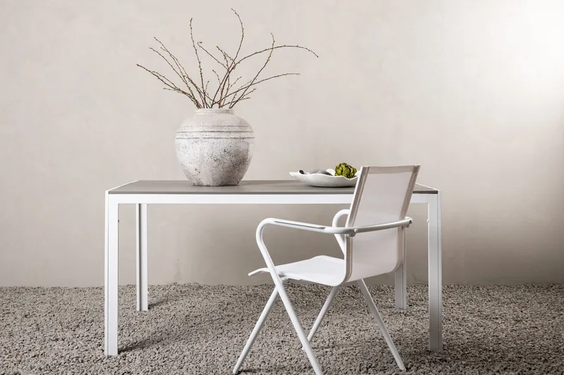 Break Matbord Utomhus 150 cm - Beige - Utemöbler - Utebord & trädgårdsbord - Matbord utomhus