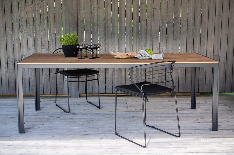 Break Matbord Utomhus 205 cm - Brun - Utemöbler - Utebord & trädgårdsbord - Matbord utomhus