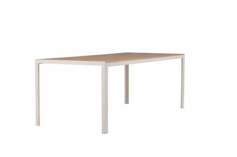 Break Matbord Utomhus 90x205 cm - Beige - Utemöbler - Utebord & trädgårdsbord - Matbord utomhus