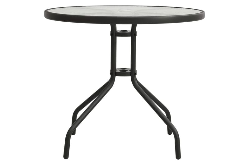 Cafébord antracit Ã˜80x71 cm stål - Grå - Utemöbler - Utebord & trädgårdsbord - Matbord utomhus