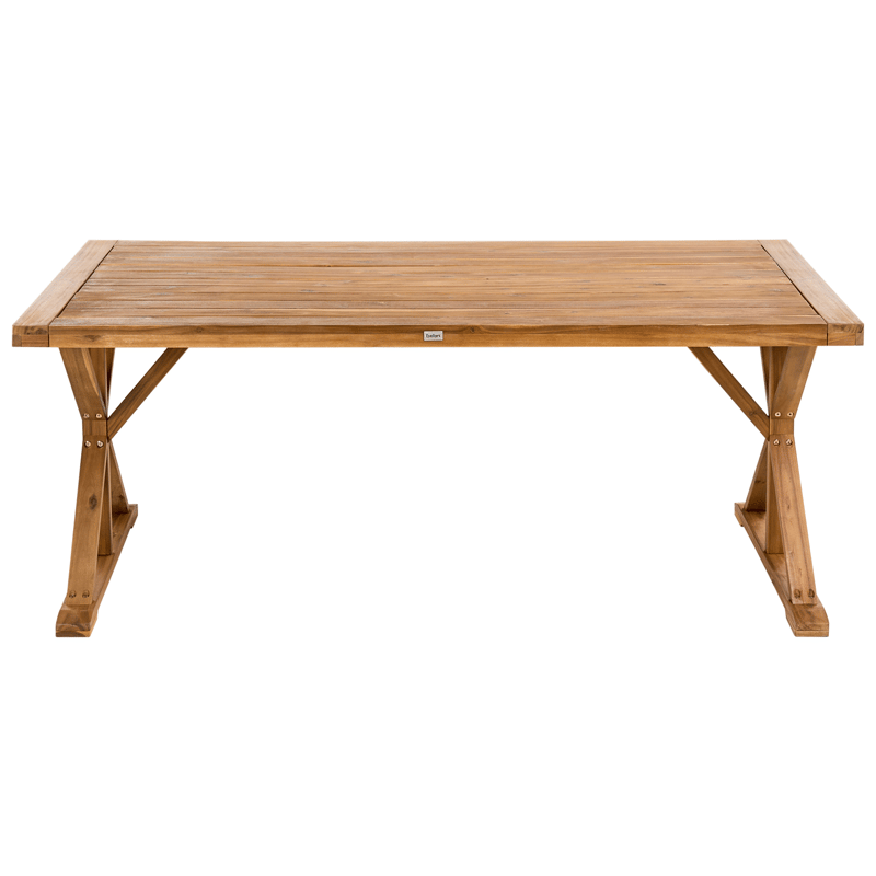 Matbord utomhus Calabritto 90 cm 180 cm Akaciaträ - Brun - Utemöbler - Utebord & trädgårdsbord - Matbord utomhus