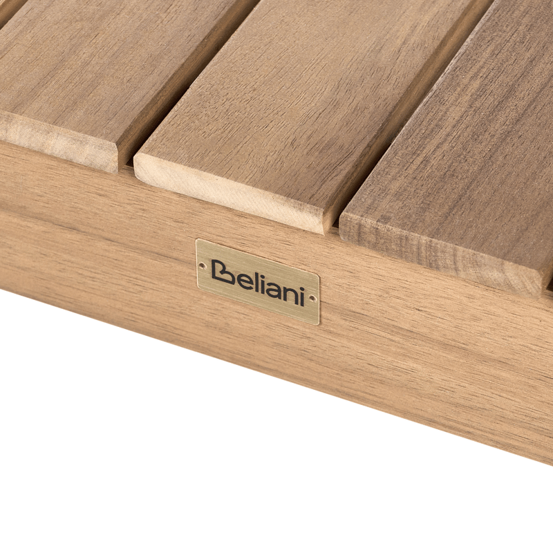 Matbord utomhus Chioggia 90x180 cm Akaciaträ - Brun - Utemöbler - Utebord & trädgårdsbord - Matbord utomhus