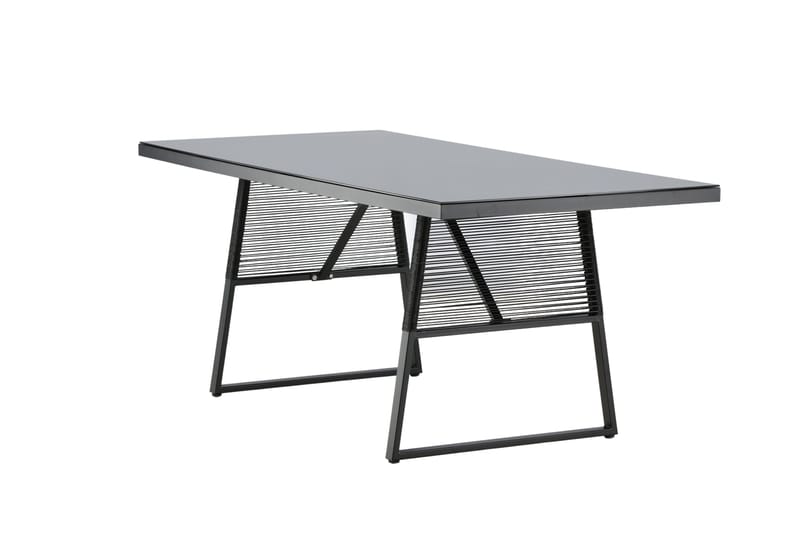 Dallas Matbord Utomhus 193 cm - Svart - Utemöbler - Utebord & trädgårdsbord - Matbord utomhus