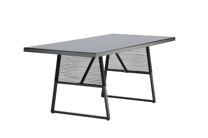 Dallas Matbord Utomhus 193 cm - Svart - Utemöbler - Utebord & trädgårdsbord - Matbord utomhus