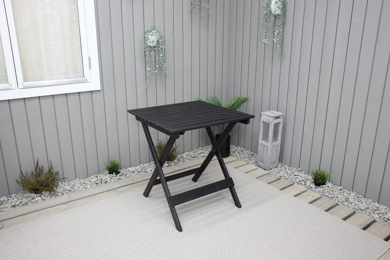 Edilma Klappbord 65 cm - Kaffesvart - Matbord utomhus